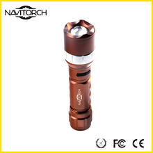 Zoomable Rechargeable 260lm Powerful Aluminum Flashlight (NK-681)